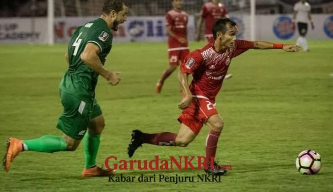 Pemain Persija Jakarta Riko Simanjuntak