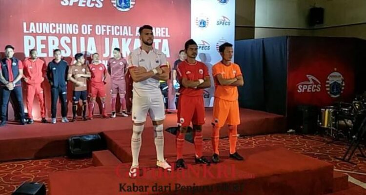 Persija Luncurkan Jersey Dan Skuat