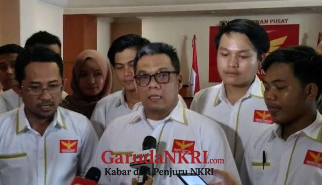 Ketua Umum Partai Garuda Ahmad Ridha Sabana