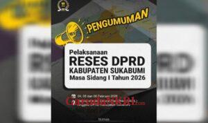 Reses DPRD Kabupaten Sukabumi 2026: Aspirasi Masyarakat Jadi Prioritas Kebijakan