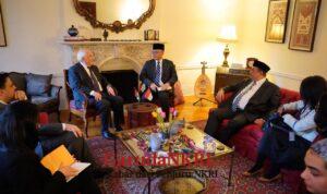 Bertemu Wakil Palestina di PBB, Menlu Sugiono Tegaskan Dukungan Indonesia untuk Palestina