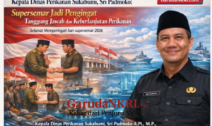 Kepala Dinas Perikanan Sukabumi, Sri Padmoko: Supersemar Jadi Pengingat Tanggung Jawab dan Keberlanjutan Perikanan