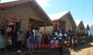 Resmikan Huntap Adaptif di Sukarame, Bupati Sukabumi Asep Japar Dampingi Penasihat Presiden