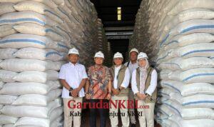 Anggota Komisi III DPR RI Fraksi Partai Gerindra, Bimantoro Wiyono, Tinjau Gudang Bulog Candirejo Nganjuk