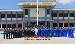 Purna Tugas Dengan Kehormatan, Danlanal Bintan Lepas Keberangkatan Serma Kom (Purn) Muzadi