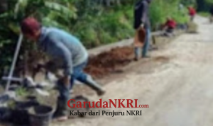 DPU Kabupaten Sukabumi Bangun TPT di Jalan Cibatu–Cihingkik