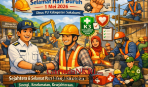 DPU Kabupaten Sukabumi Tegaskan Komitmen Kesejahteraan Pekerja Konstruksi