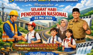 Keluarga Besar Dinas PU Kabupaten Sukabumi Ucapkan Selamat Hari Pendidikan Nasional