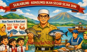 Dinas Perikanan Sukabumi Ajak Anak-Anak Gemar Makan Ikan Segar
