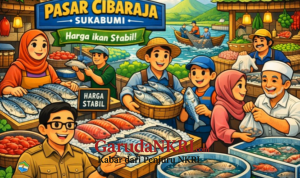 Dinas Perikanan Sukabumi Pastikan Harga Ikan Stabil di Pasar Cibaraja