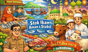 Dinas Perikanan Sukabumi Pastikan Stok Ikan Aman Jelang Idul Adha