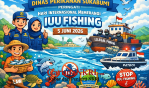 Dinas Perikanan Sukabumi Peringati Hari Internasional Memerangi IUU Fishing 5 Juni 2026