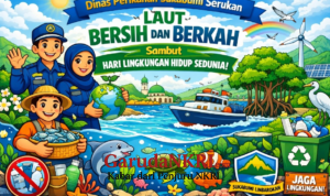 Dinas Perikanan Sukabumi Serukan Laut Bersih dan Berkah, sambut Hari Lingkungan Hidup Sedunia