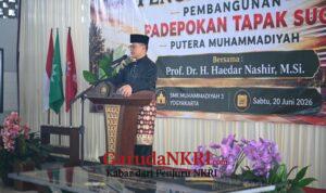 Ketum IPSI Sugiono Hadiri Pengajian Akbar Pembangunan Padepokan Tapak Suci di Jogja