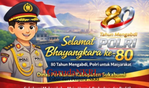 Dinas Perikanan Sukabumi Sambut Hari Bhayangkara ke-80