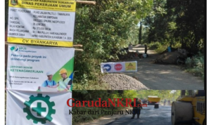 Jalan Paltilu–Tamanjaya di Ciemas Ditingkatkan, Dorong Roda Ekonomi dan Akses Warga Selatan Kian lancar