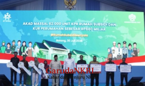 Prabowo Saksikan Akad Massal KPR FLPP untuk 62.710 Penerima, dari Guru SD hingga Pengemudi Ojol