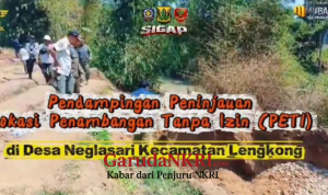 Satpol PP Sukabumi Dampingi ESDM Jabar Tutup Tambang Ilegal