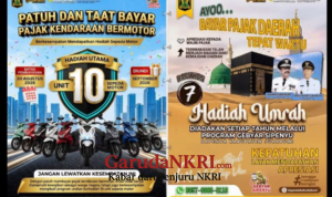 Sukabumi Mubarokah, Asep Japar Hadiah Motor dan Umroh untuk Warga Taat Pajak