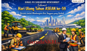 Dinas PU Sukabumi Sambut Hari Ulang Tahun ASEAN ke-59 Semangat Kolaborasi dan Pembangunan Berkelanjutan