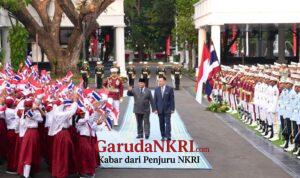 Disambut Upacara Kenegaraan, Kunjungan PM Anutin Charnvirakul Perkuat Hubungan Indonesia-Thailand