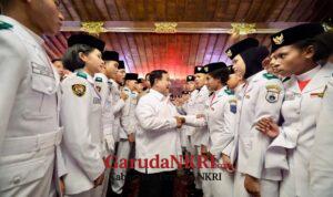 Prabowo Apresiasi Dedikasi Para Petugas HUT Kemerdekaan