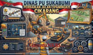 Akses Pertanian Cidolog Makin Lancar Jalan Cipamingkis Cikarang Direkonstruksi